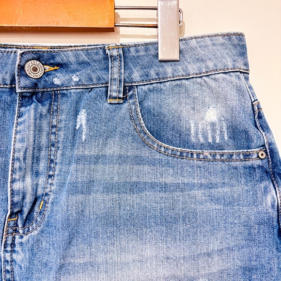 ARDENE Blue denim mini skirt - Picture 3 of 6